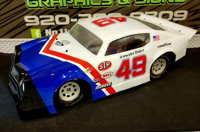 SHARK RC Six Pack Body Decals & Wing