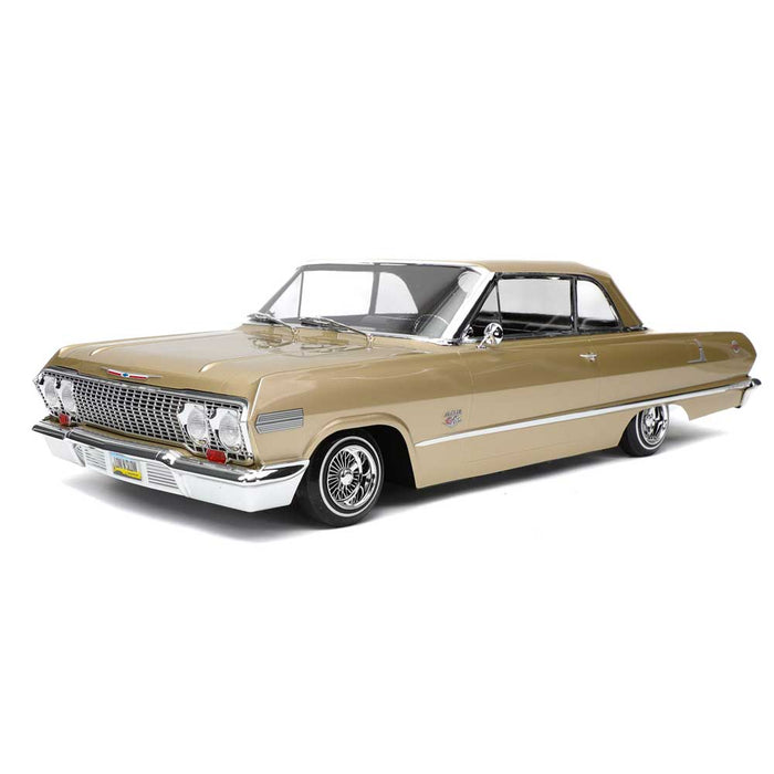 1:10 1963 Chevrolet Impala Hopping Lowrider Champagne