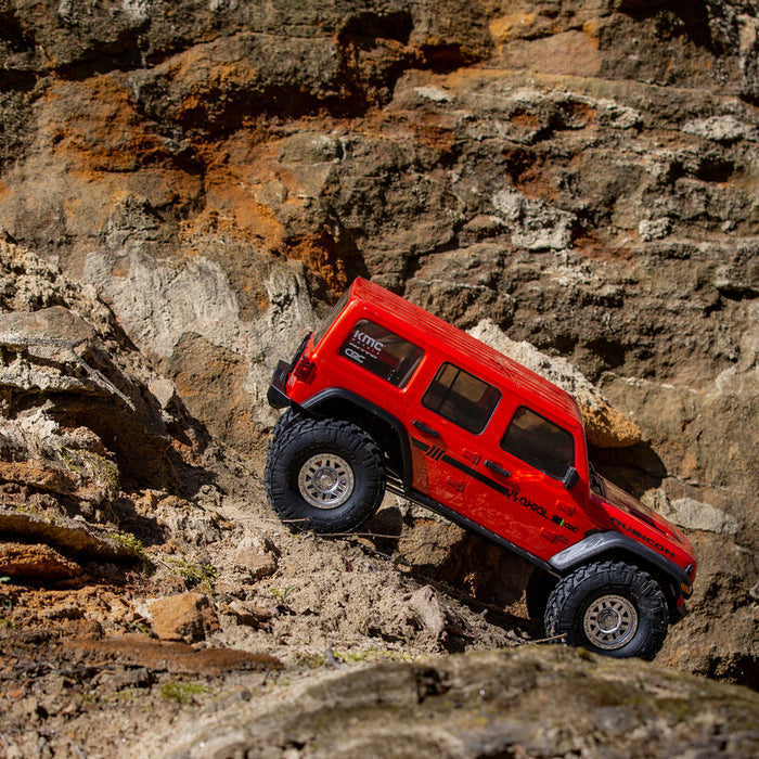 1/10 SCX10 III Jeep JLU Wrangler with Portals RTR - Orange