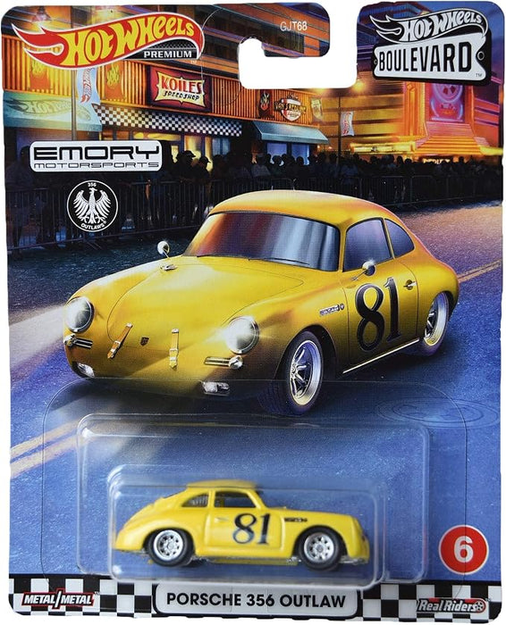 Hot Wheels Porsche 356 Outlaw, [Yellow] Boulevard
