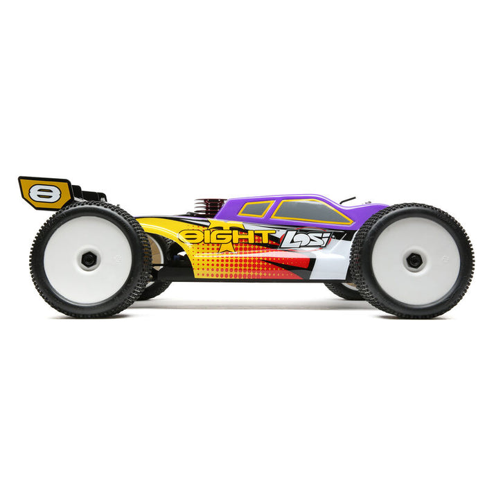 1/8 8IGHT-T 4WD Nitro Truggy RTR, Purple/Yellow