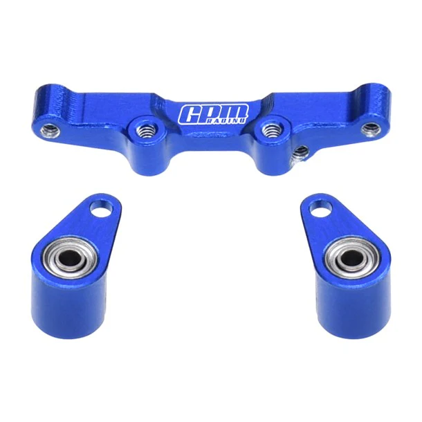 7075 ALLOY STEERING RACK LOS-1761 Blue