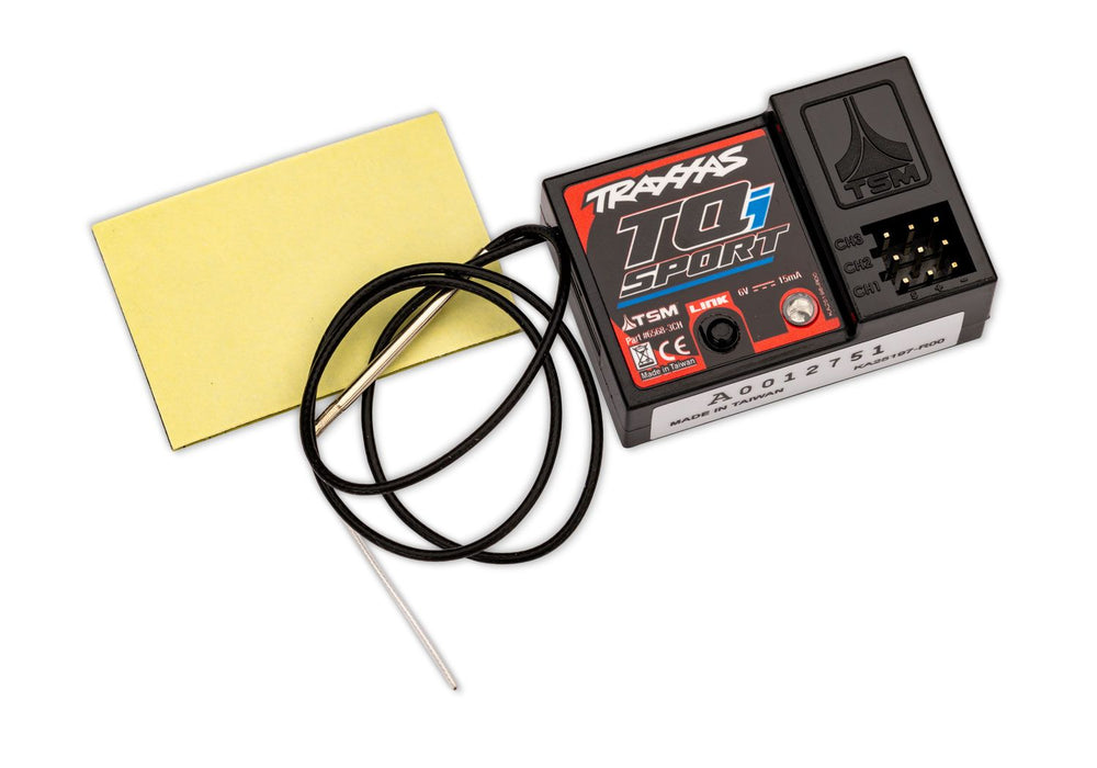 3-Channel TQi Sport 2.4 GHz Receiver with TSM
