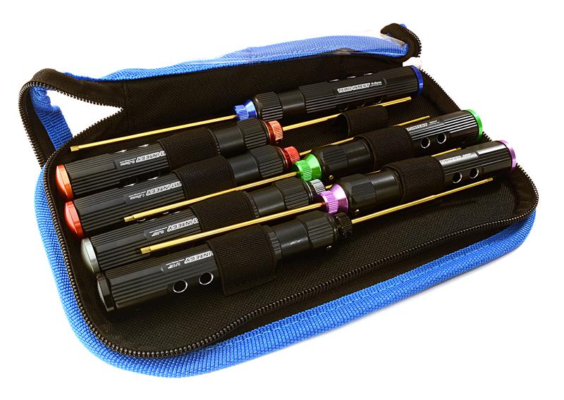 7-Piece Allen Hex Wrench Set w/ Carrying Case (Handle:20mm O.D.) C27930