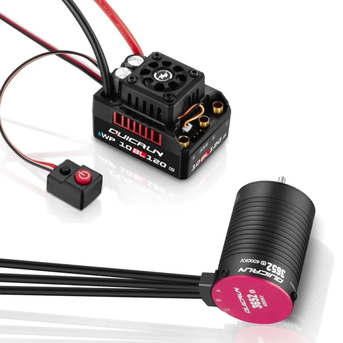 QUICRUN WP 10BL120 G2 Combo - ESC + 3652 SL 5200k G2 (2S)