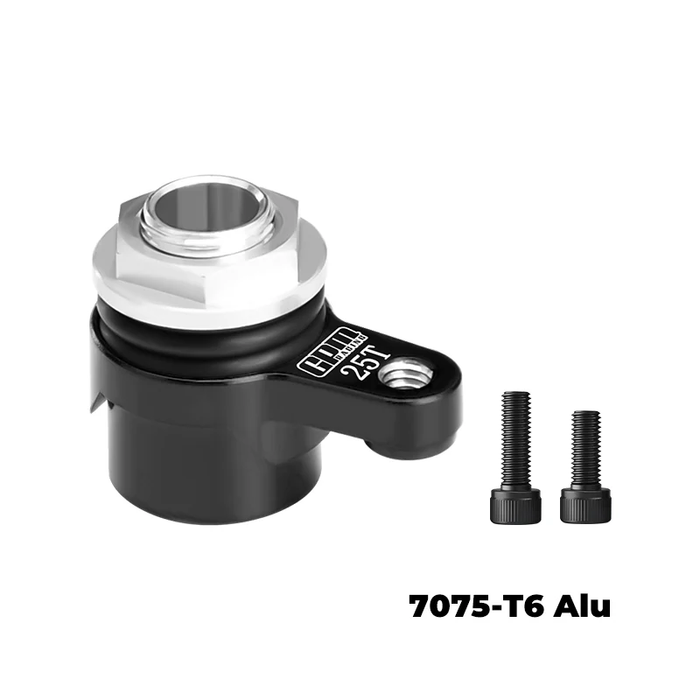 7075 ALLOY 25T SERVO SAVER SET HORN W. BUILT-IN SPRING (ARA340203)
