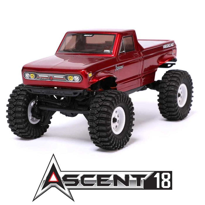 ASCENT-18 RC CRAWLER (Red)