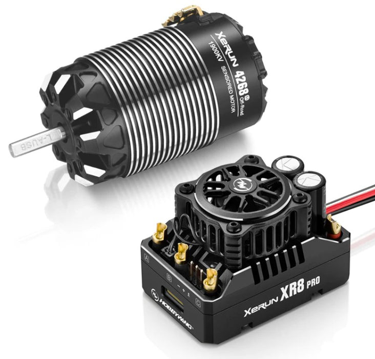XERUN XR8 PRO G3 Combo - ESC+ Xerun 4268SD G3 motor 1900kv (4S)