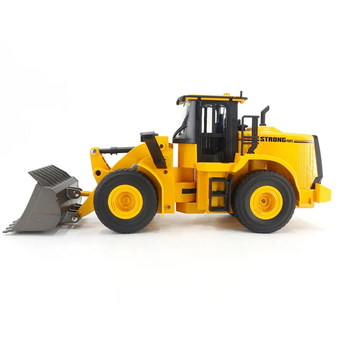 Huina 1552 1/24 RC Wheel Loader/ RC Bulldozer 9 Channels Led Light