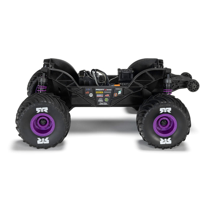 1/16 QUAKE GROM 4X4 RTR BRUSHED MONSTER TRUCK (BATTERY AND CHARGER INCLUDED), PURPLE