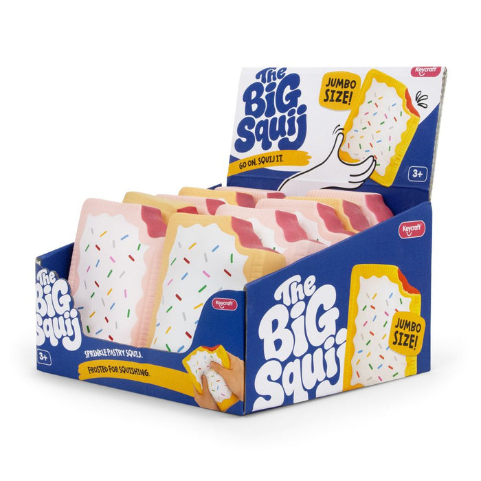 Keycraft The Big Squij Pastry Slow-Rise Squishy Toy - Assorted Colors