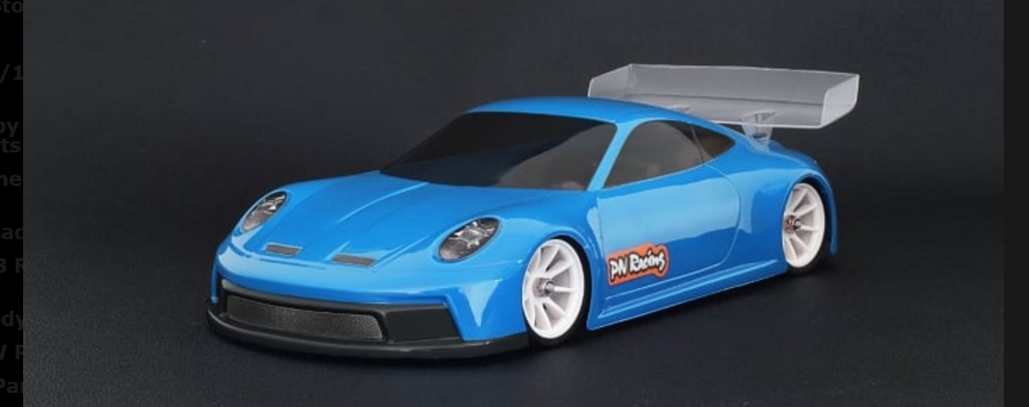 PN Racing 992GT3 1/28 Lexan Body Kit
