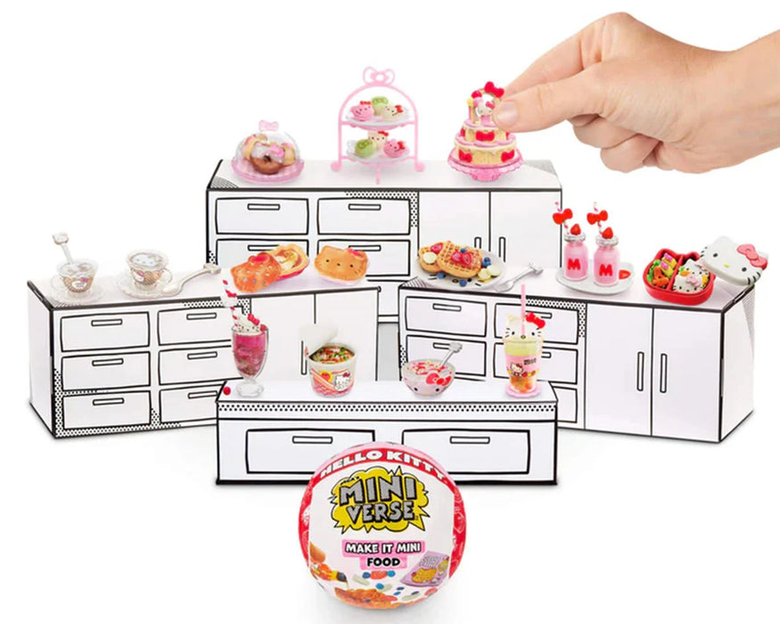 Mga Enterprises Miniverse Make It Mini Food Hello Kitty Collectible Assortments (Single)