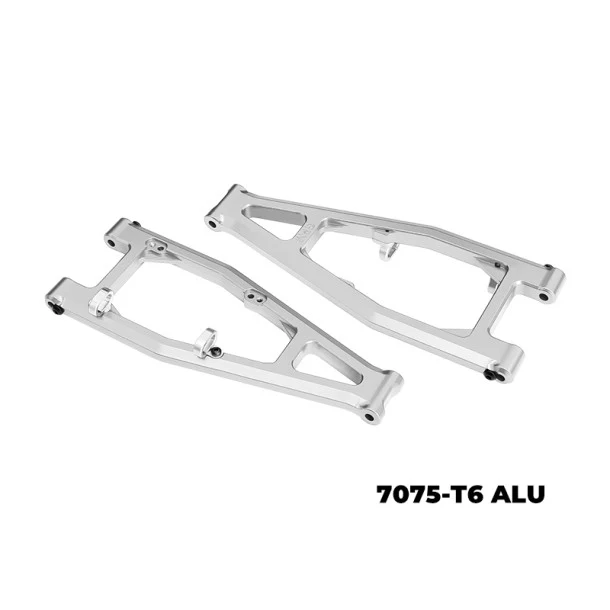 7075-T6 ALLOY FRONT UPPER SUSPENSION ARMS  SILVER 10929