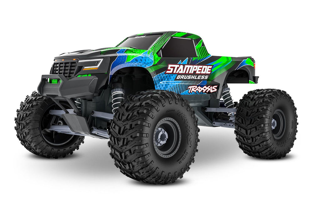 Stampede 2WD Brushless Green