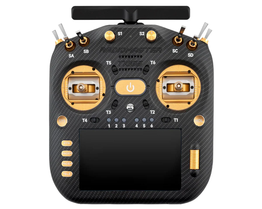 RadioMaster TX16S MK3 MAX Dual Band 2.4GHz/900MHz 16-Channel Radio System (Gold) (ELRS) (512MB)