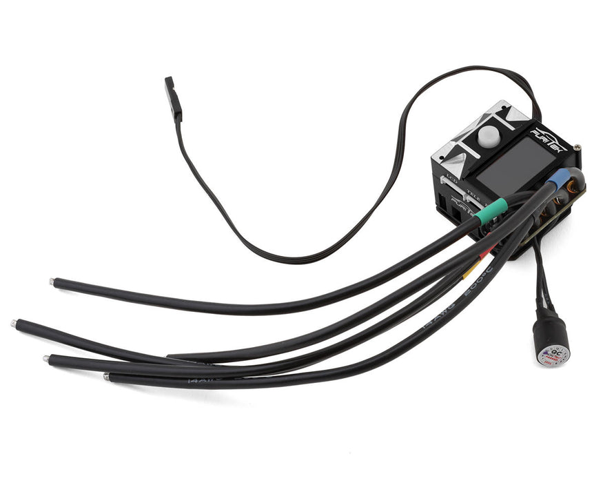 Furitek SlideTech PRO Drift & Stock 1/10 Sensored Brushless ESC w/OLED Display & Internal Fan (Black)