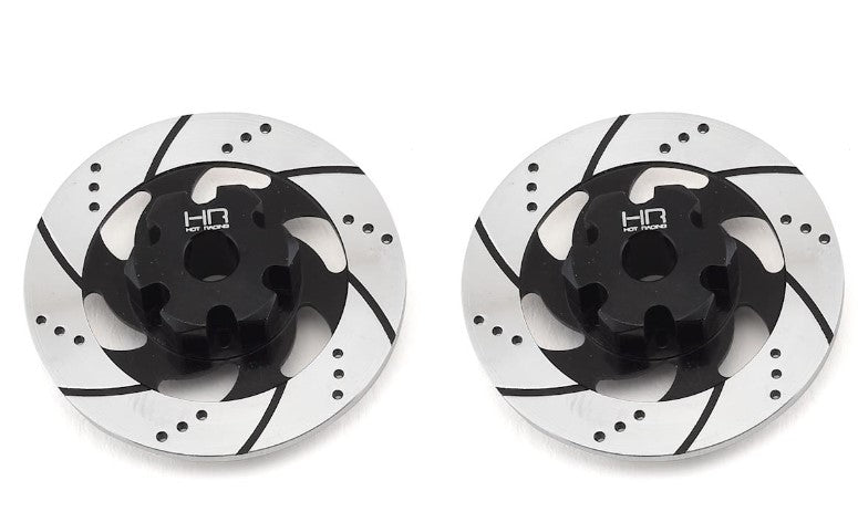 Hot Racing Unlimited Desert Racer Aluminum Hub Hex w/Brake Disc (2)