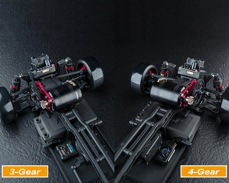 MST RMX 4 1/10 2WD Brushless RTR Drift Car w/22B Body (Black)