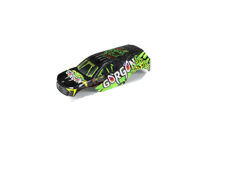 GORGON Painted Decaled Body Set, Fluorescent Yellow with mounts
