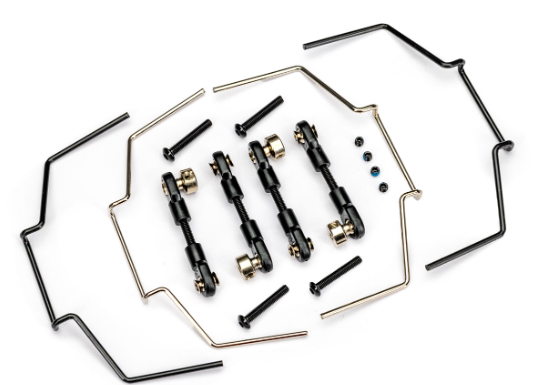 Front and Rear Sway Bar Kit