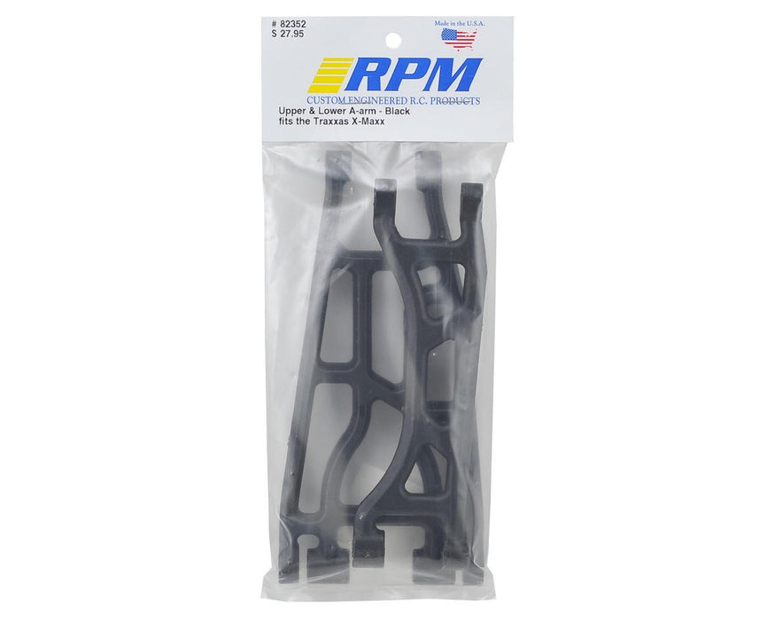 RPM Traxxas X-Maxx Upper & Lower A-Arms (Black) (2)   7129