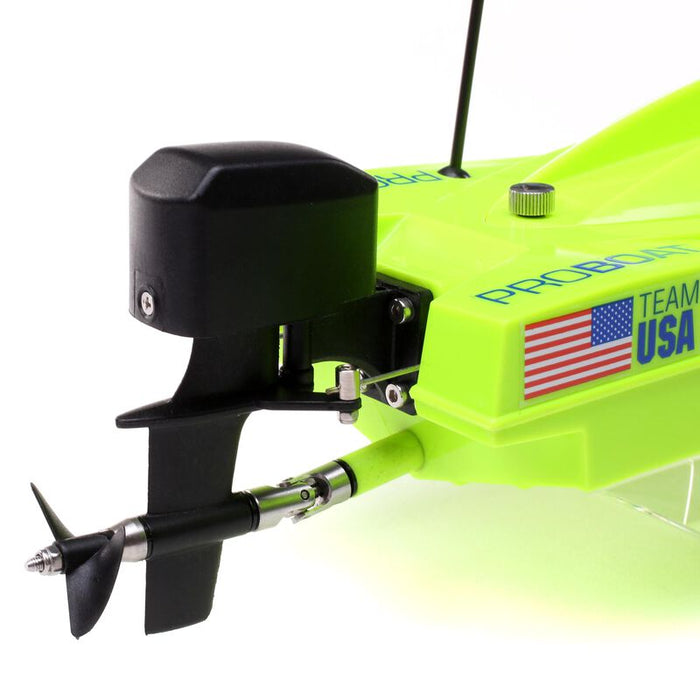 Miss GEICO 17" Power Boat Racer Self-Righting Deep-V RTR