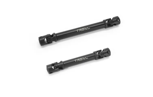 TREAL Heavy Duty Steel Center Slider Driveshaft Set (2P) for Axial 1/18 UTB18 Capra