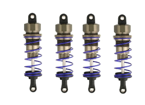 AZTAB RC OIL Shocks 92mm/105mm Silver