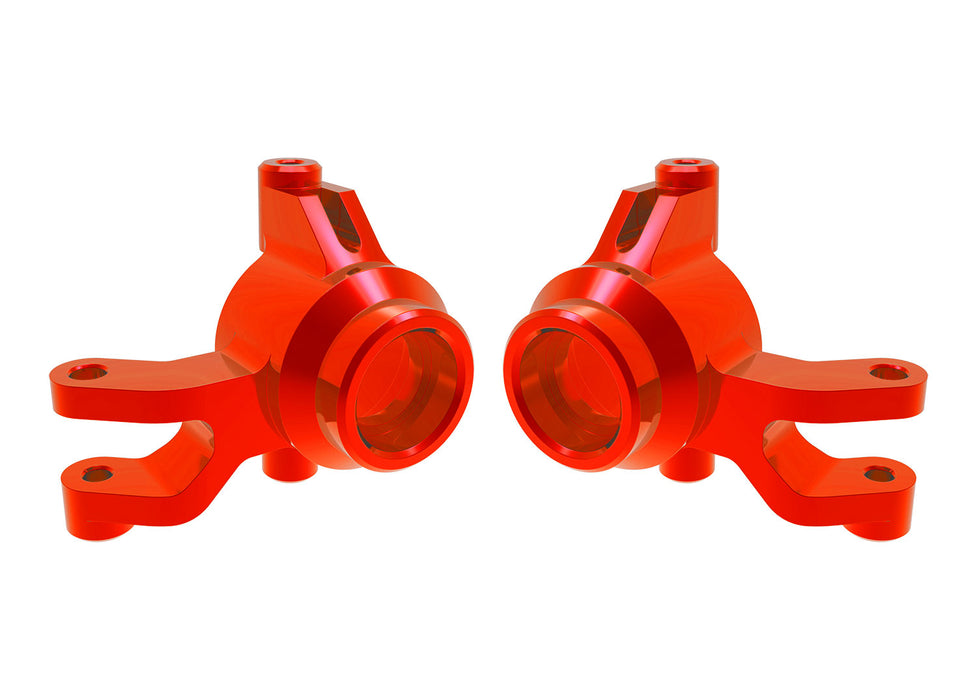 STEERING BLOCKS L&R ALUM RED