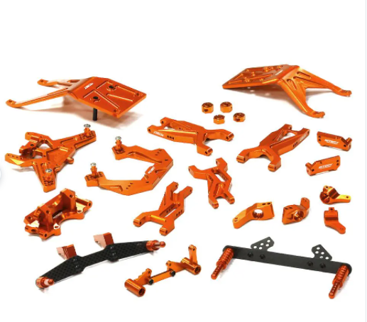 Billet Machined Complete Suspension Kit for Traxxas 1/10 Slash 2WD