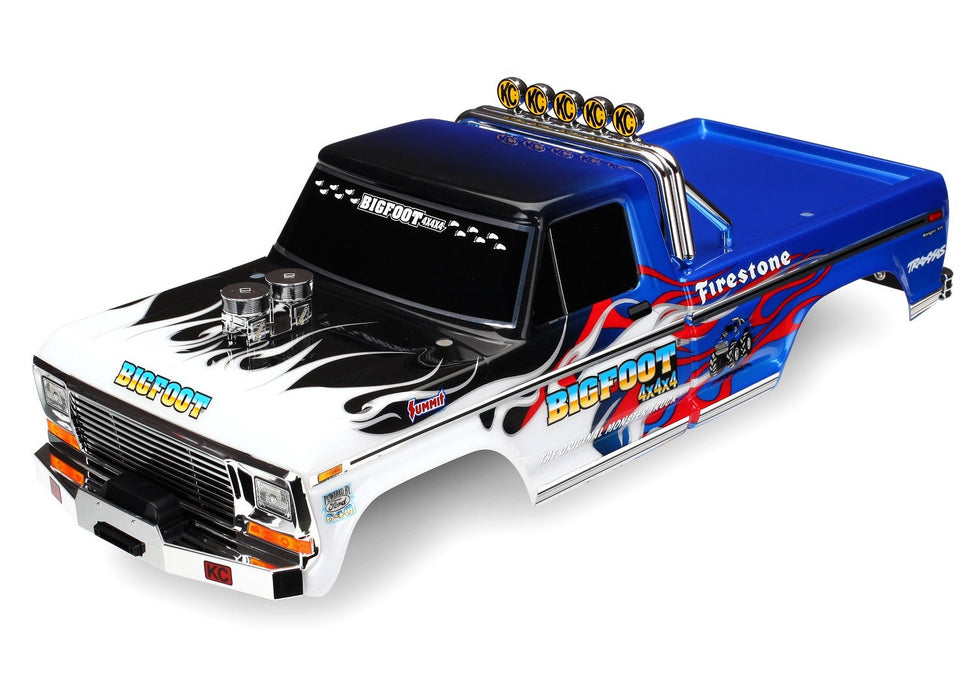 Body, Bigfoot® Flame, Officially Licensed replica (painted, decals applied)