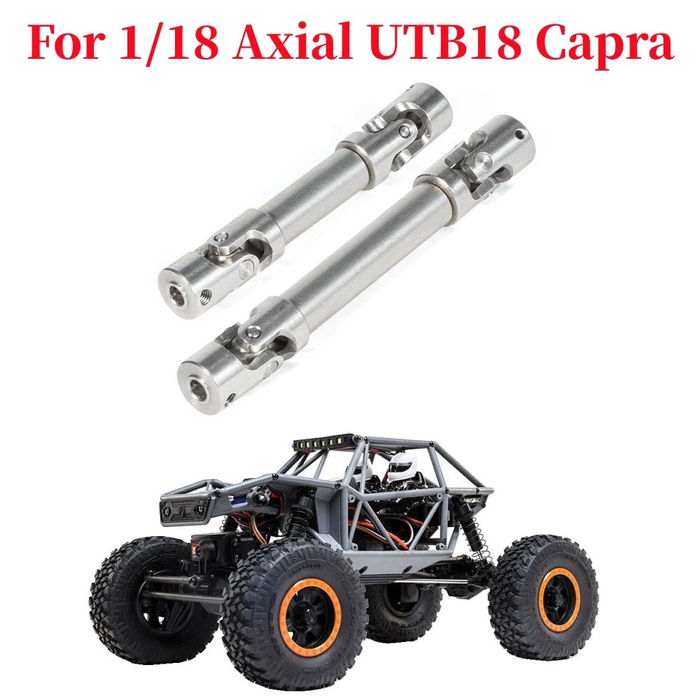 Stainless Steel Universal Joint Drive Shaft For 1/18 RC Crawler Axial UTB18