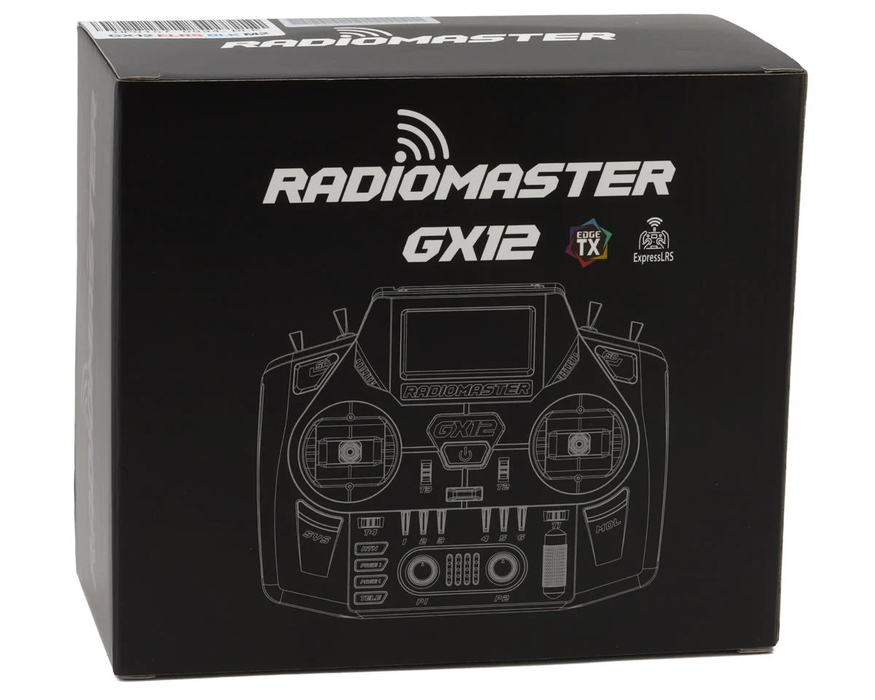 RadioMaster GX12 Dual-Band 2.4GHz 16-Channel Radio System (GREY)