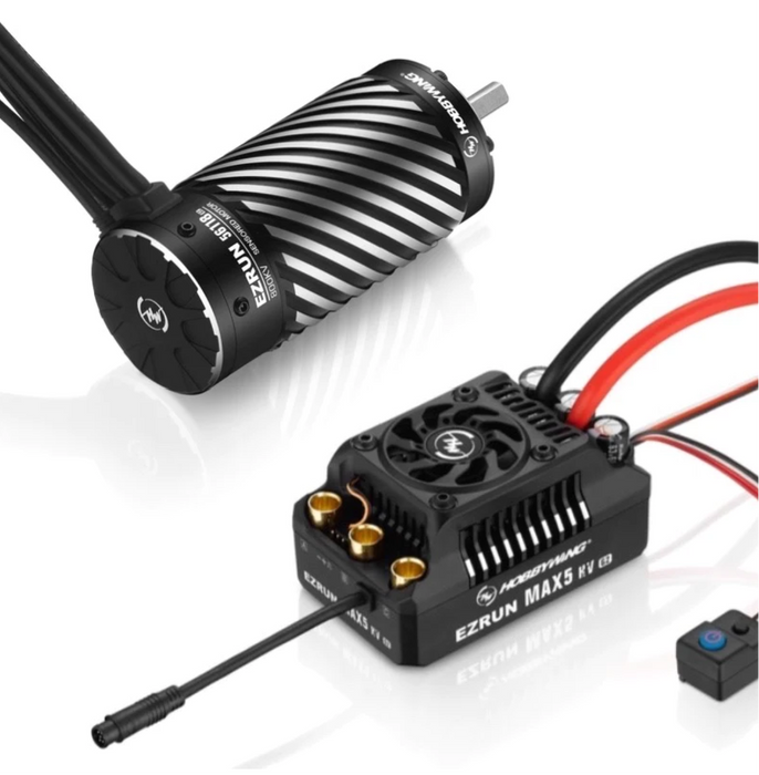 EZRun MAX5 G2 Sensored Brushless ESC & Motor Combo w/56118SD (650kV)
