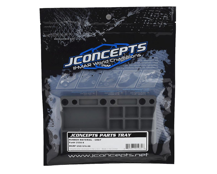 JConcepts Rubber Parts Tray (Gray)