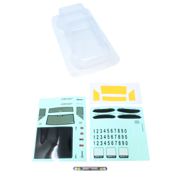 Ascent 18 Crawler Body (Clear)(1pc)