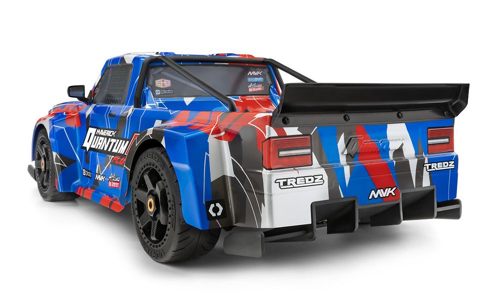 QuantumR Flux 4S 1/8 4WD RTR Race Truck - Blue / Red