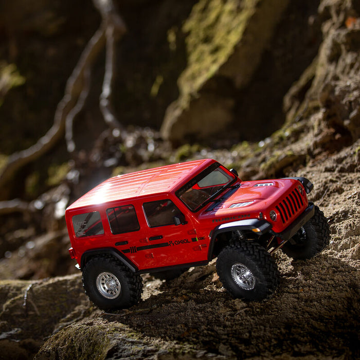 1/10 SCX10 III Jeep JLU Wrangler with Portals RTR - Orange