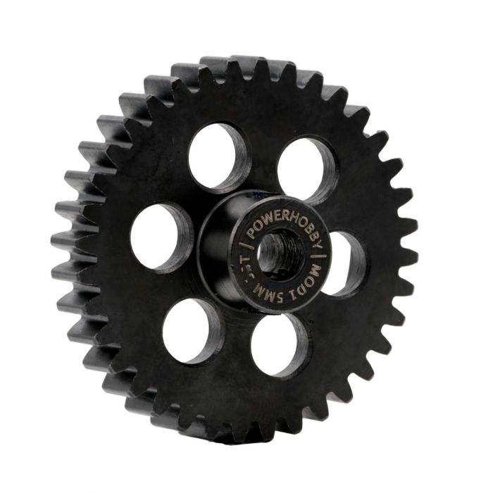 Powerhobby Hardened Steel Mod1 5mm Pinion Gear Mod 1 Speed Run / Drag Racing