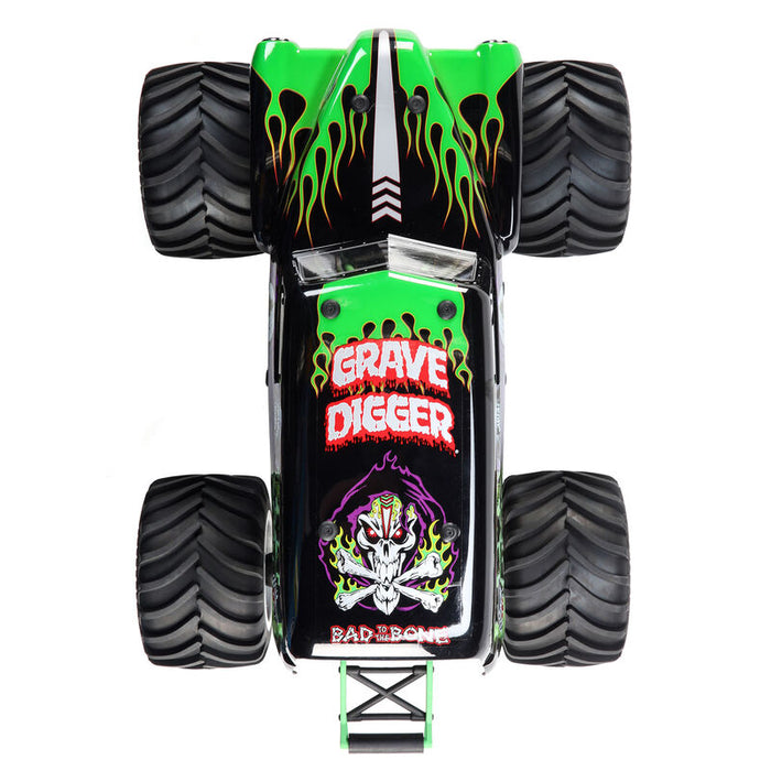 LMT:4wd Solid Axle Monster Truck, Grave Digger:RTR