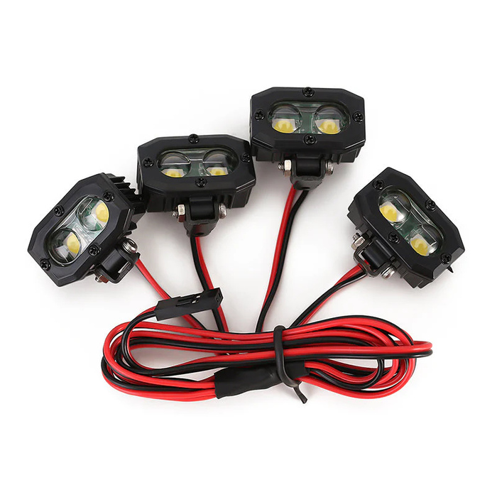 Bright LED Lights Headlight Spotlight 4pcs