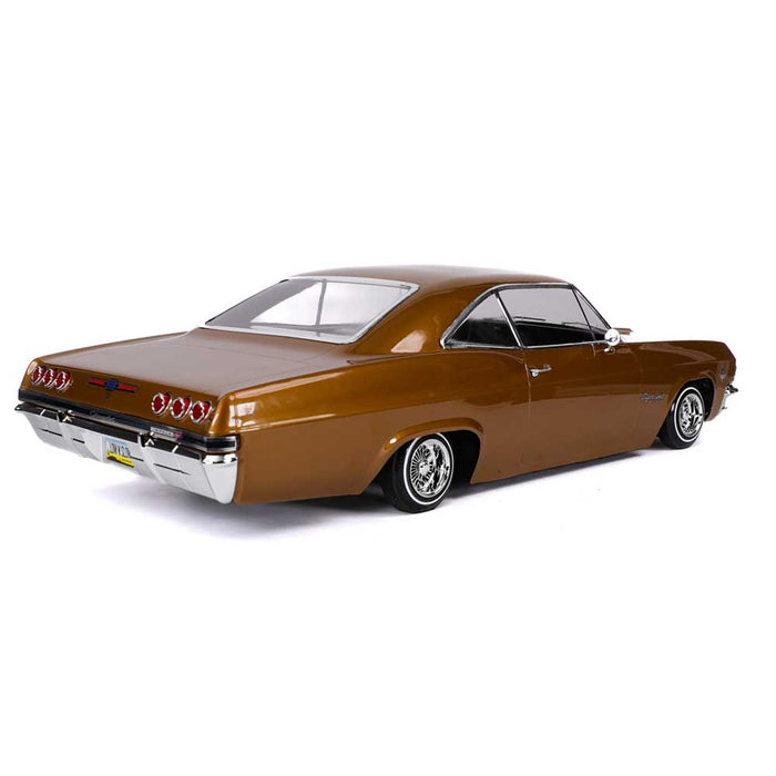 1:10 1965 Chevrolet Impala Hopping Lowrider Root Beer