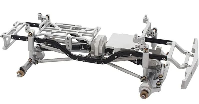 Complete Alloy Conversion Kit w/ 133 Wheelbase for Axial 1/24 SCX24 C10 Crawler