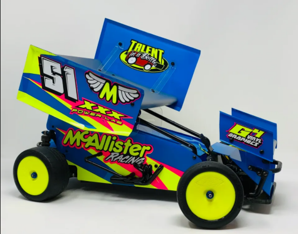 Placerville Sprint Body (Complete with Wings) 7x7 #430 $75.99