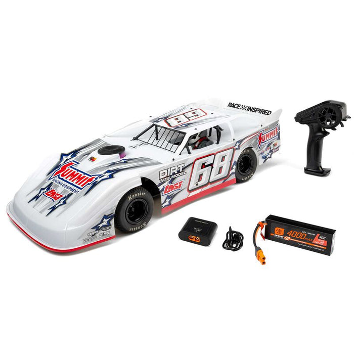 (Pre-Order) 22S Dirt Late Model, 1/10 2WD RTR Dirt Oval, RTR, Summit Racing (Battery and Charger Included)