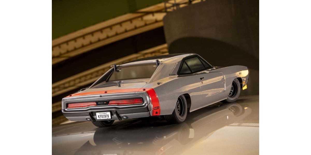 1/10 EP 4WD RTR Fazer Mk2 1970 Dodge Charger Super Charged VE Gray