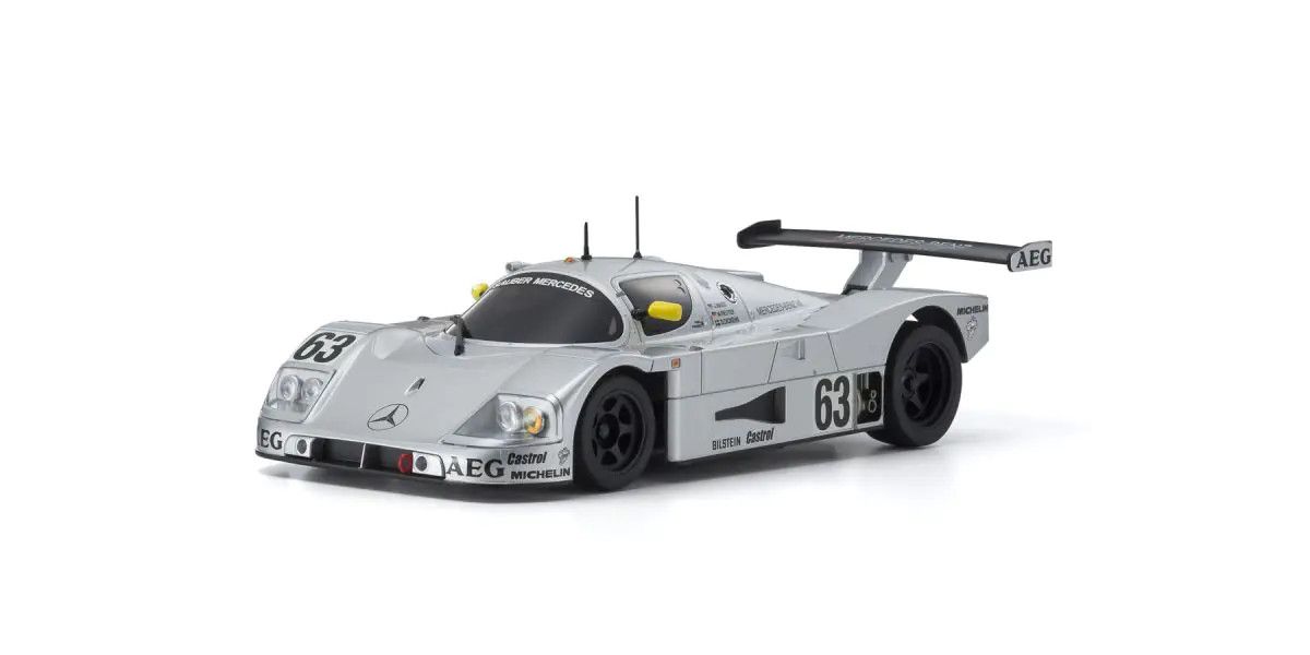 Mini-Z RWD Sauber Mercedes Groupe C Rennsportwagen C9 #63 (1989 LM)