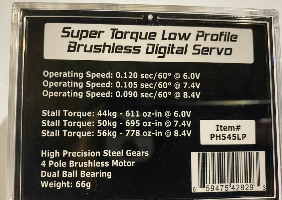 545LP Super Torque Low Profile Brushless Digital Servo