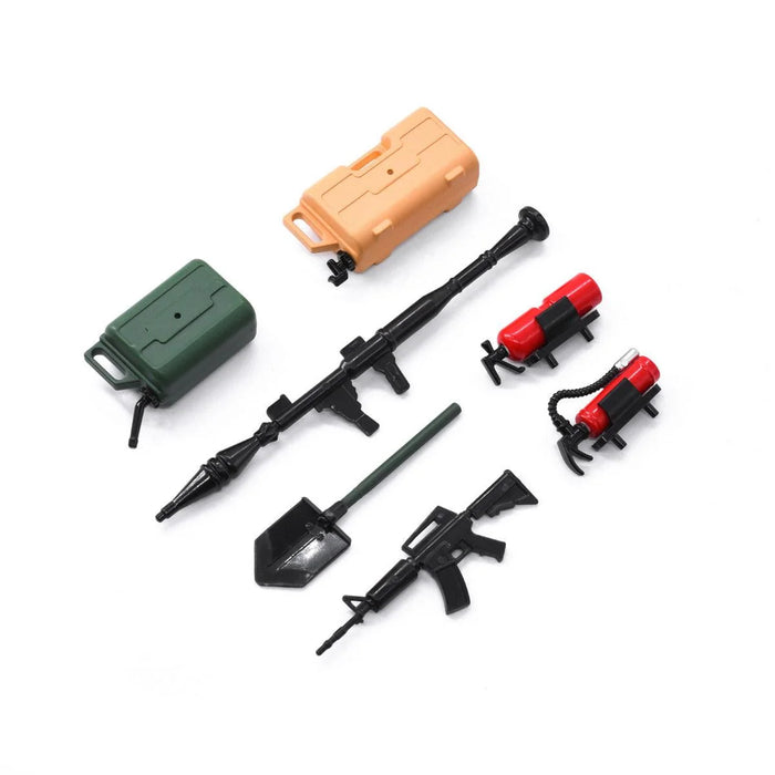 Plastic Scale Rock Crawler Accessory A Set 8pcs Set  (1/10th Scale)